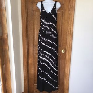 INC International tie dye maxi dress
